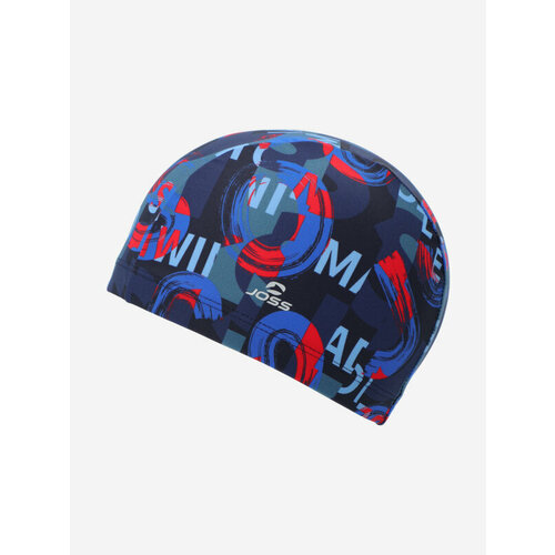 фото Шапочка для плавания joss polyamide swim cap, ubjrxgzm0h, blue, размер 59