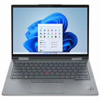 Ноутбук Lenovo ThinkPad X1 Yoga Gen 7, 14" (1920x1200) IPS сенсорный/Intel Core i5-1235U/16ГБ LPDDR5/256ГБ SSD/Iris Xe Graphics/Win 10 Pro, серый (21CD0045US)
