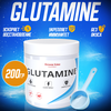 Глютамин аминокислоты glutamine спортпит порошок Green Line Nutrition имунитет - изображение