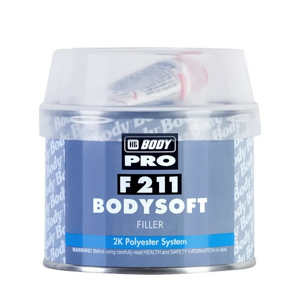 Шпатлевка soft 211, 0,38 кг. body 2112300050