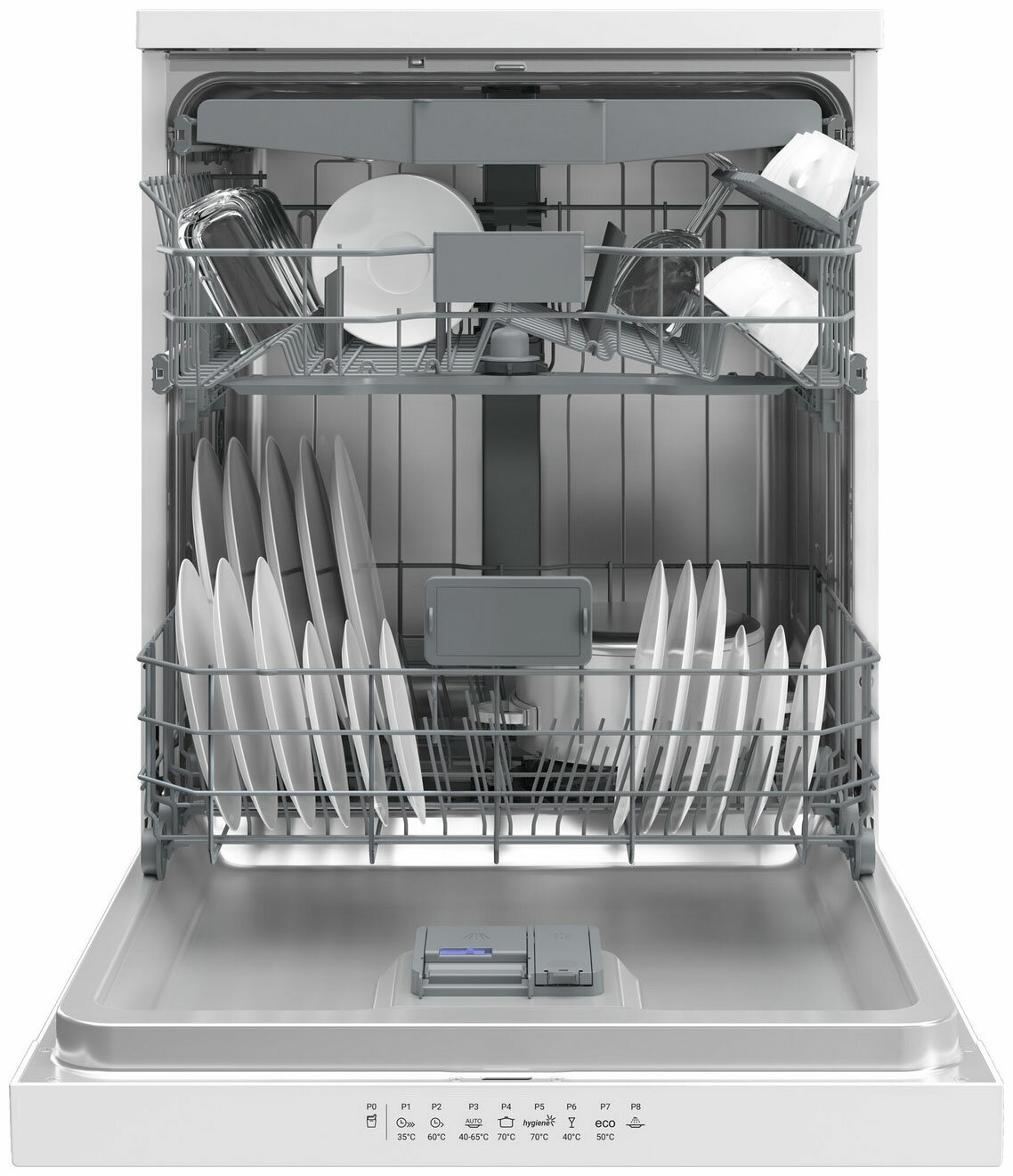 Встраиваемая посудомоечная машина Hotpoint HF 5C84 DW, 60 см, белый - фотография № 8