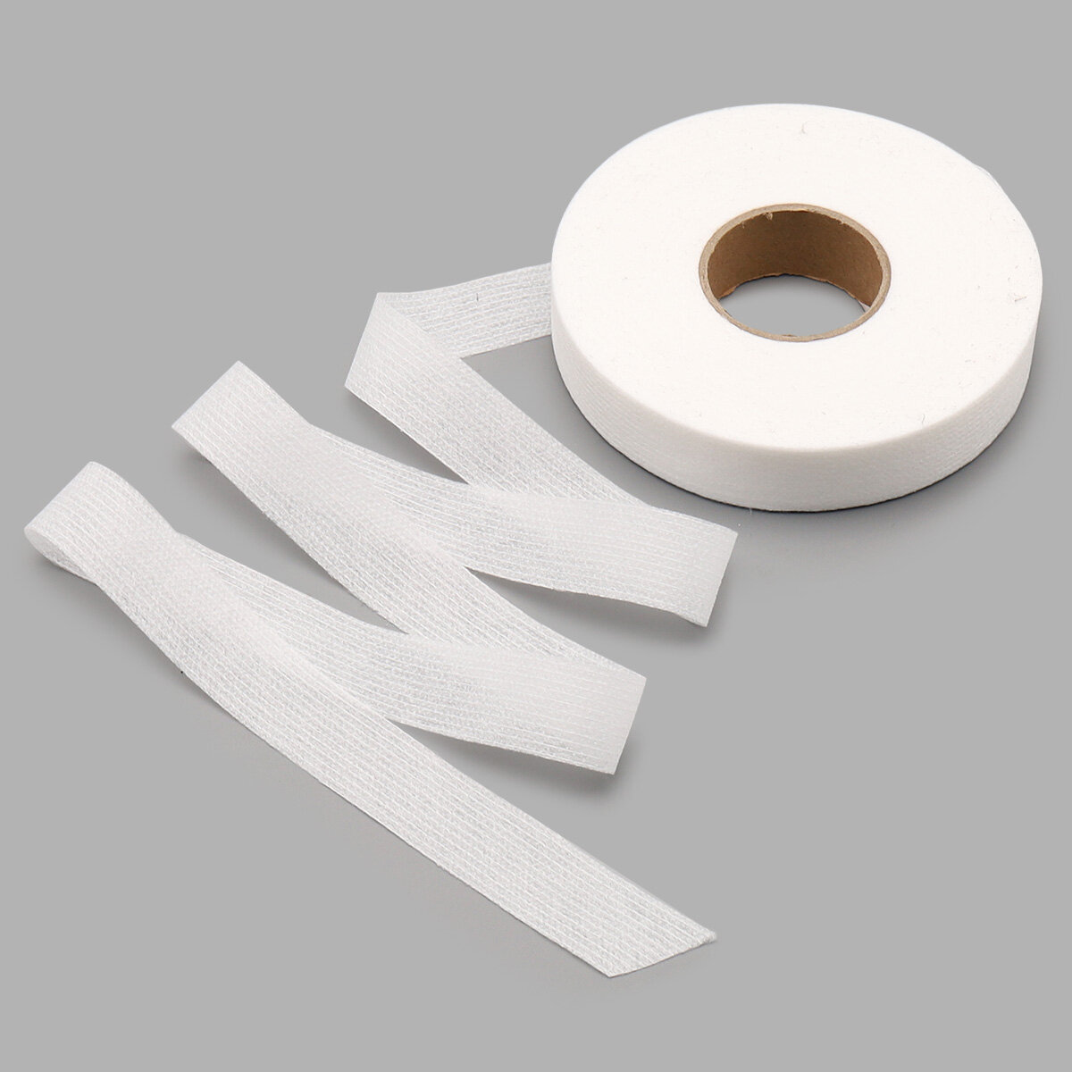 фото Лента нитепрошивная клеевая 20мм белая