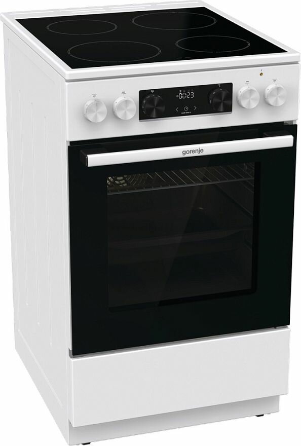 Плита электрическая GORENJE GEC5C61WG белая