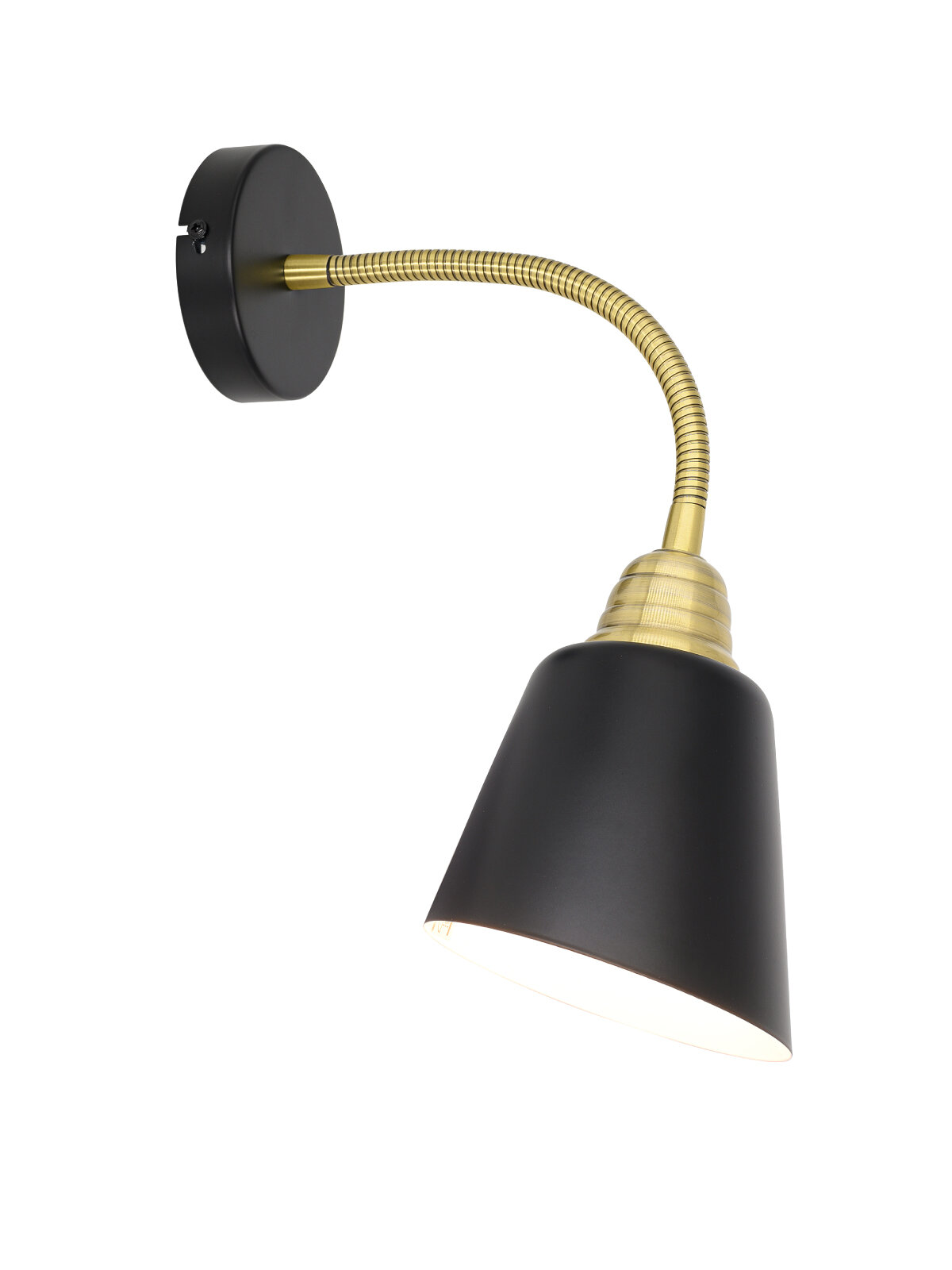 Светильник настенный HT 781B  ARTSTYLE  черный латунь  металлический  E27