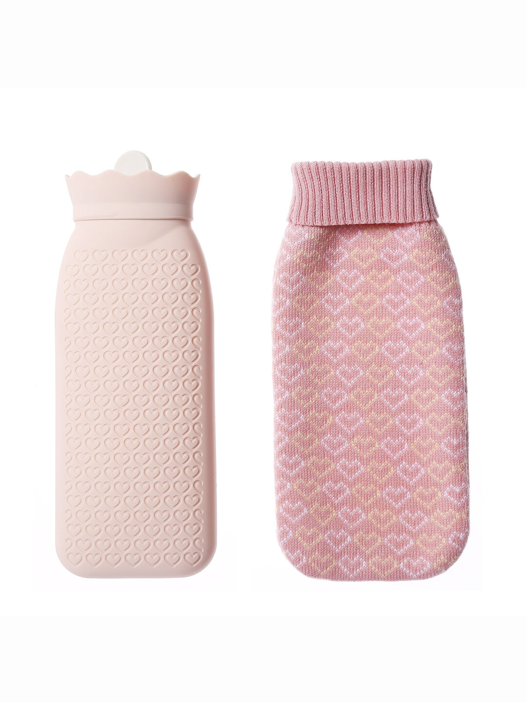 Силиконовая грелка Jordan Judy Microvable Gel Hot Water Bottle L Pink (WD010-L)