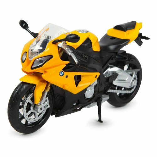 Мотоцикл MSZ 1:12 BMW S1000RR Желтый 68001A мотоцикл коллекционный bmw k1200rs motormax масштаб 1 6