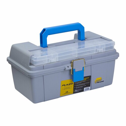 Ящик Морской Plano Plam4520b 452 Tool Box In Marine Gry/Blu (40.6cm x 24.1cm x 19.1cm) professional multifunction tool box hard case set organizer safety equipment tool box caixa ferramenta tools packaging db60gj