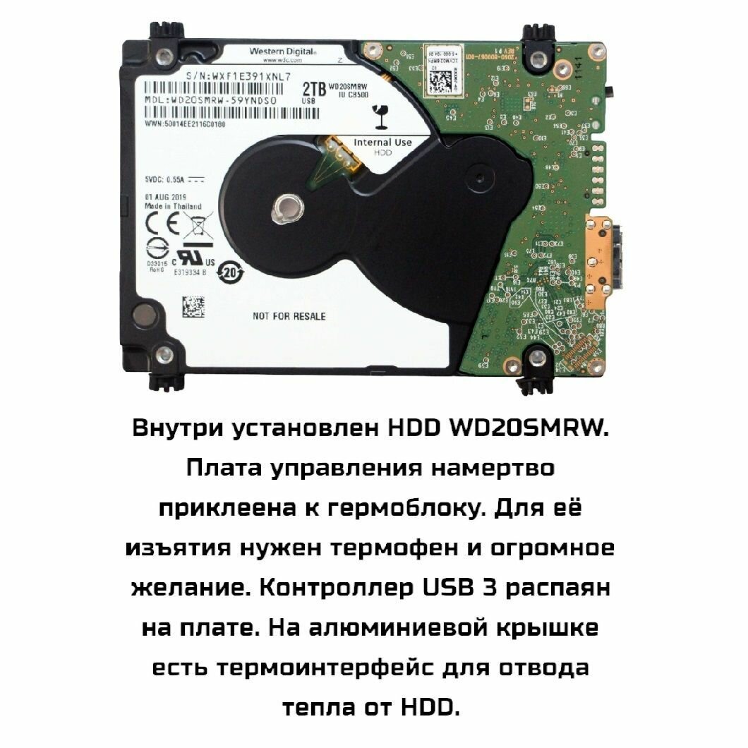 Внешний HDD Western Digital WD BLACK P10 Game Drive for Xbox