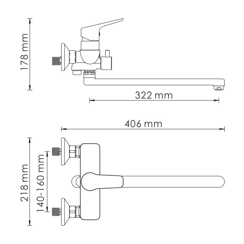 Смеситель Wasserkraft Lippe 4502L - фото №20