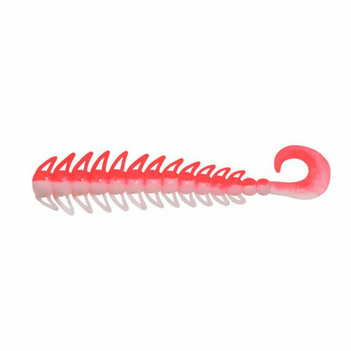 Твистер YAMAN PRO Ruff, р.3 inch, цвет #27 - Red White уп. 10 шт.