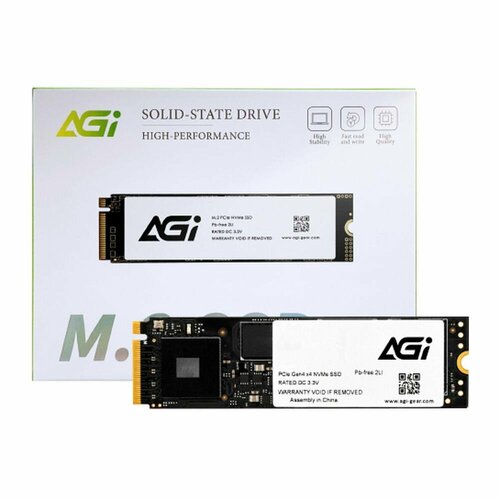 SSD-накопитель AGI M2 2TB AGI2T0G44AI838 3D NAND TLC 74006700 1839600₽