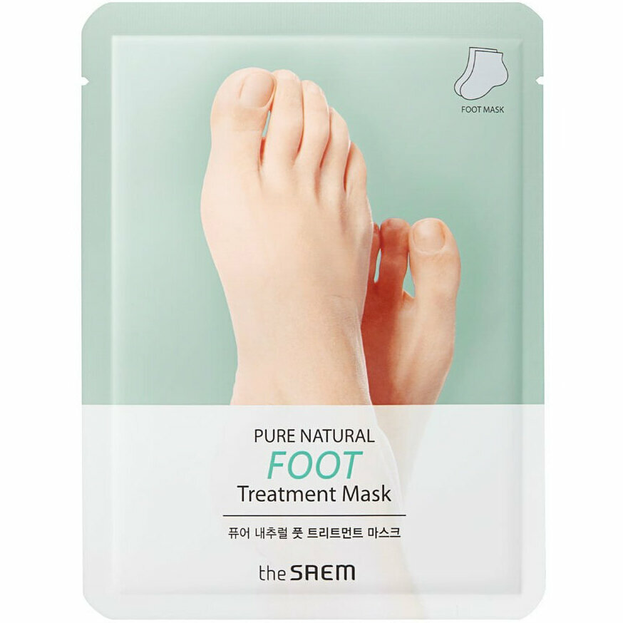 Маска для ног The Saem Pure Natural Foot Treatment Mask, 16 г