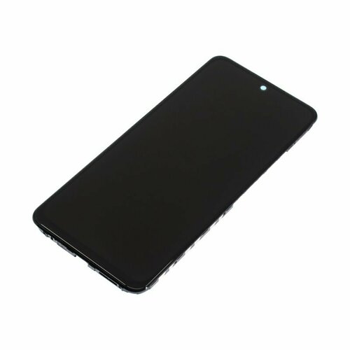 Дисплей для Xiaomi Redmi Note 12 4G (в сборе с тачскрином) в рамке, черный, AAA дисплей для xiaomi redmi note 10 pro в сборе с тачскрином в рамке черный aaa