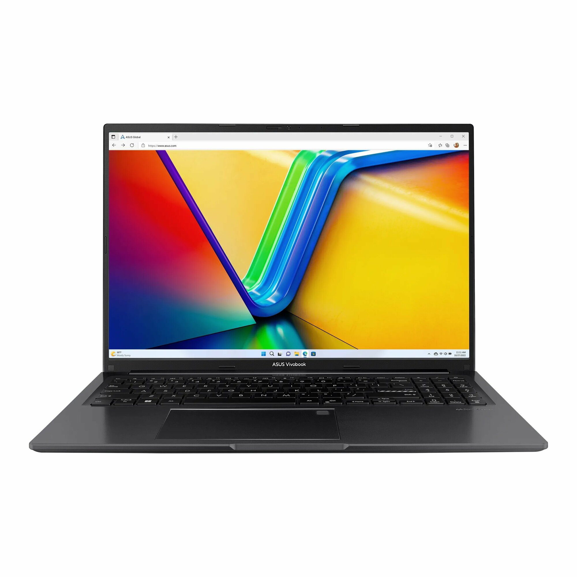 Ноутбук Asus VivoBook 16 M1605YA-MB364 (AMD Ryzen 5 5625U/16"/1920x1200/16GB/512GB SSD/AMD Radeon/DOS) 90NB10R1-M00HX0, Black
