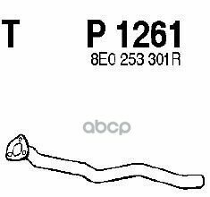 Трубопровод Выпускной Audi A4 (8e2, B6) 1.9tdi 01-04 FENNO арт. P1261