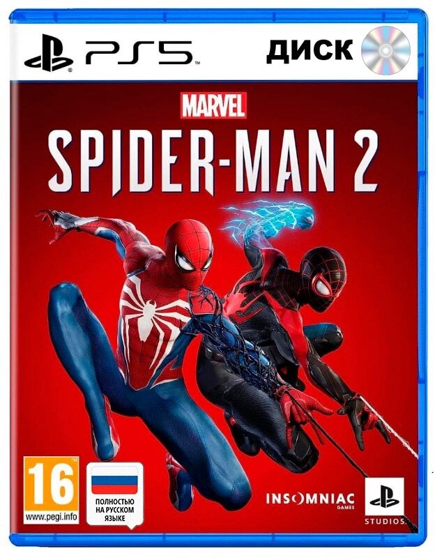 Marvel Spider-Man 2 [Человек-паук 2][PS5, русская версия]
