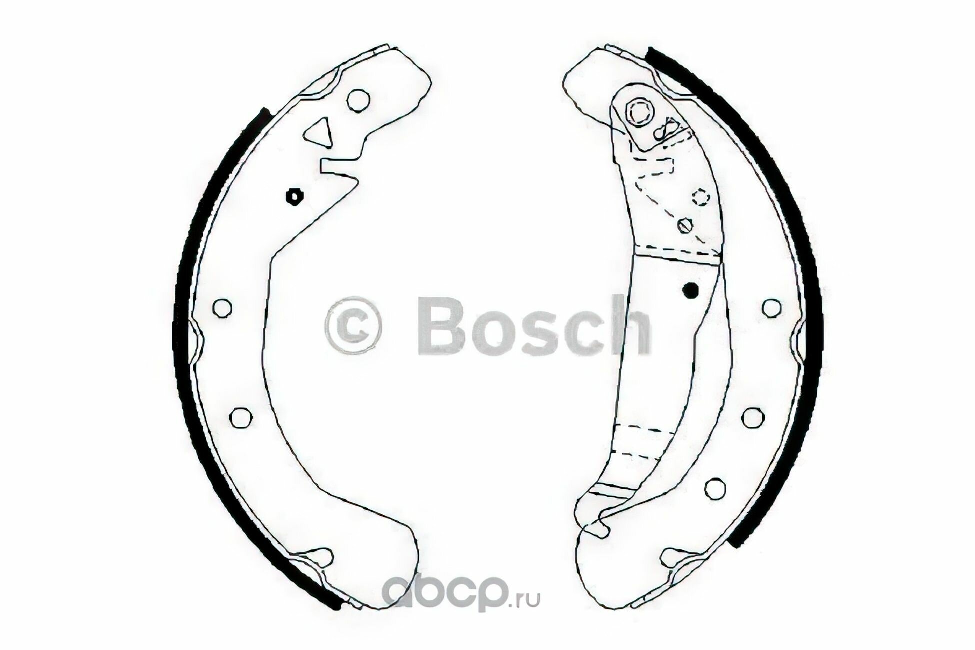 Тормозные колодки Bosch - фото №14