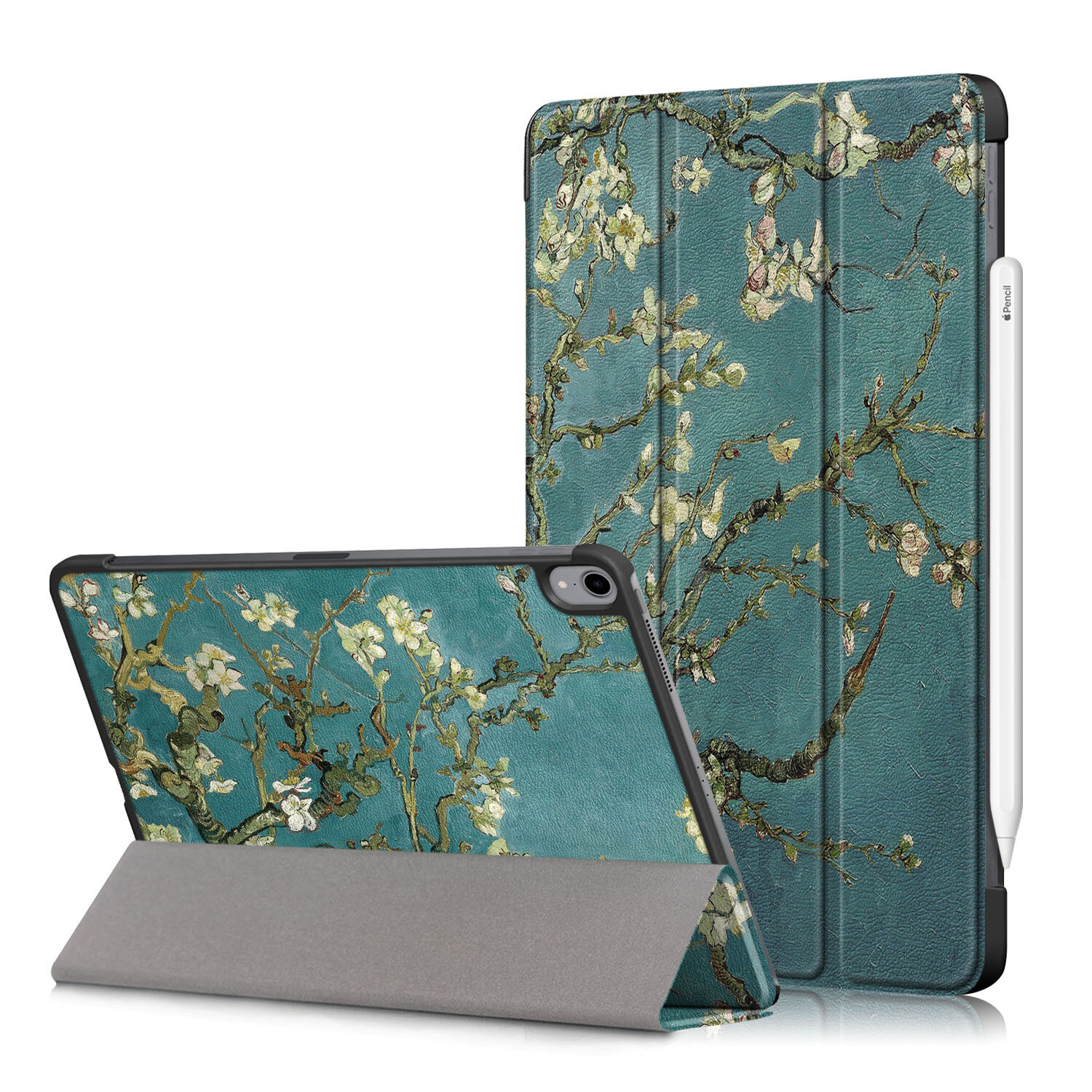Чехол-обложка футляр MyPads для iPad Air 4 10.9 (2020) - A2316, A2324, A2325, A2072 тонкий с магнитной застежкой необычный с красивым рисунком тематика Сакура