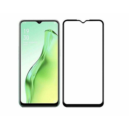 Oppo A31 -защитное стекло 30D черное