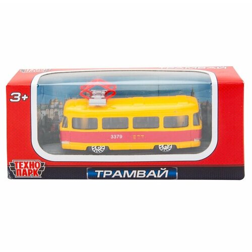 Машина игрушечная Технопарк Городской транспорт, 1:72, металлическая, 1шт. (SB-14-15)