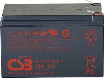 Батарея CSB Аккумулятор GP12120 F2 12V/12Ah