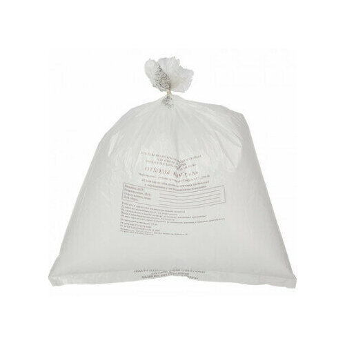 Пакет для мед отходов кл А белый 500х600х12мкм30л 1000 штуп ПТП Киль 3400₽