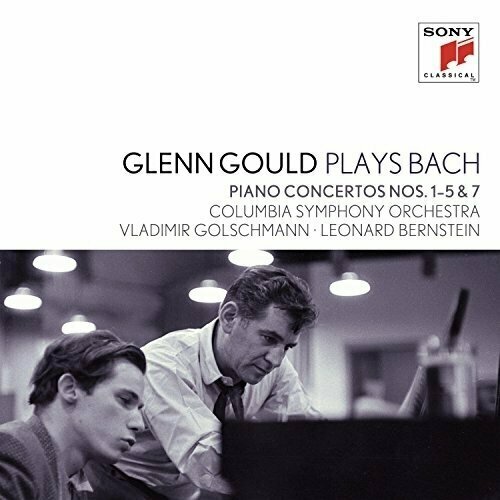 AUDIO CD Gould, Glenn - Glenn Gould plays Bach: Piano Concertos Nos. 1 - 5 Bwv 1052-1056 & No. 7 Bwv 1058 компакт диски sony classical glenn gould glenn gould plays bach sonaten für violine und cembalo bwv 1014 1019 sonaten für gambe und cembalo cd