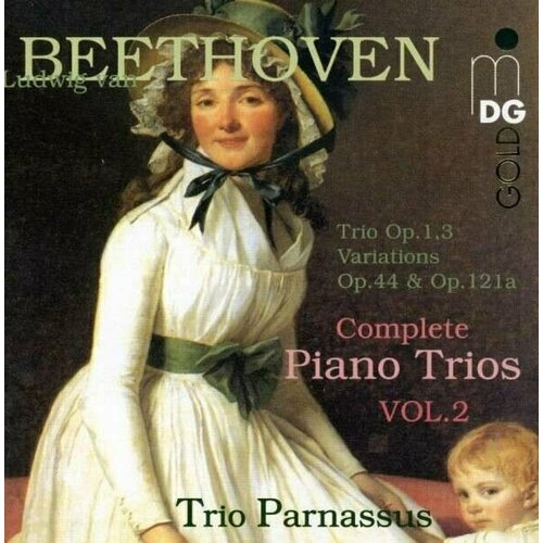 audio cd beethoven hummel piano trios AUDIO CD TRIO PARNASSUS - Beethoven: Complete Piano Trios Vol 2. 1 CD