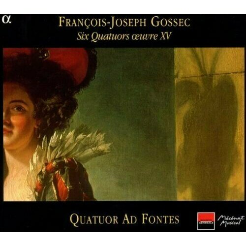 Gossec: Six Quatuors oeuvre XV. 1 CD beethoven quatuor capet quatuor no 15 en la mineur op 132 виниловая пластинка