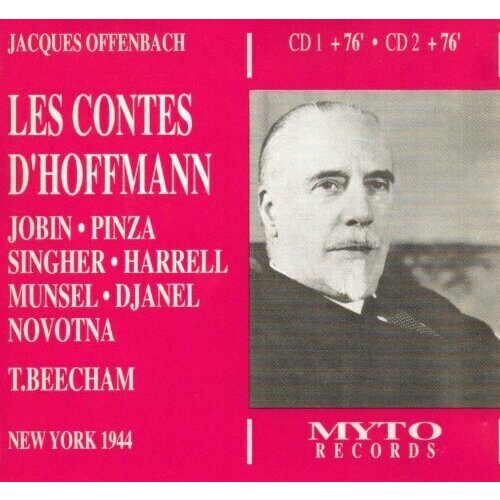 Jacques Offenbach: Offenbach: Les Contes d'Hoffmann. 2 CD offenbach contes d hoffmann i gedda schwarzkopf angeles