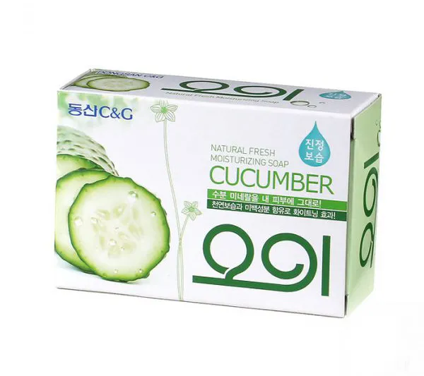 Огуречное туалетное мыло Clio New Cucumber Soap, 100 г