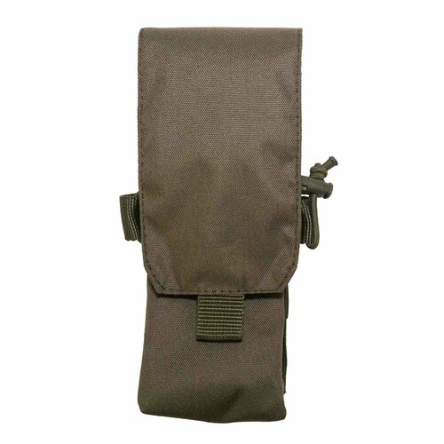 фото Подсумок тактический strike для 2-х магазинов ак с клапаном, олива