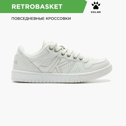 Кроссовки Kelme, размер 41 EUR/ 08 USA, белый кроссовки kelme размер 41 eur 08 usa синий желтый