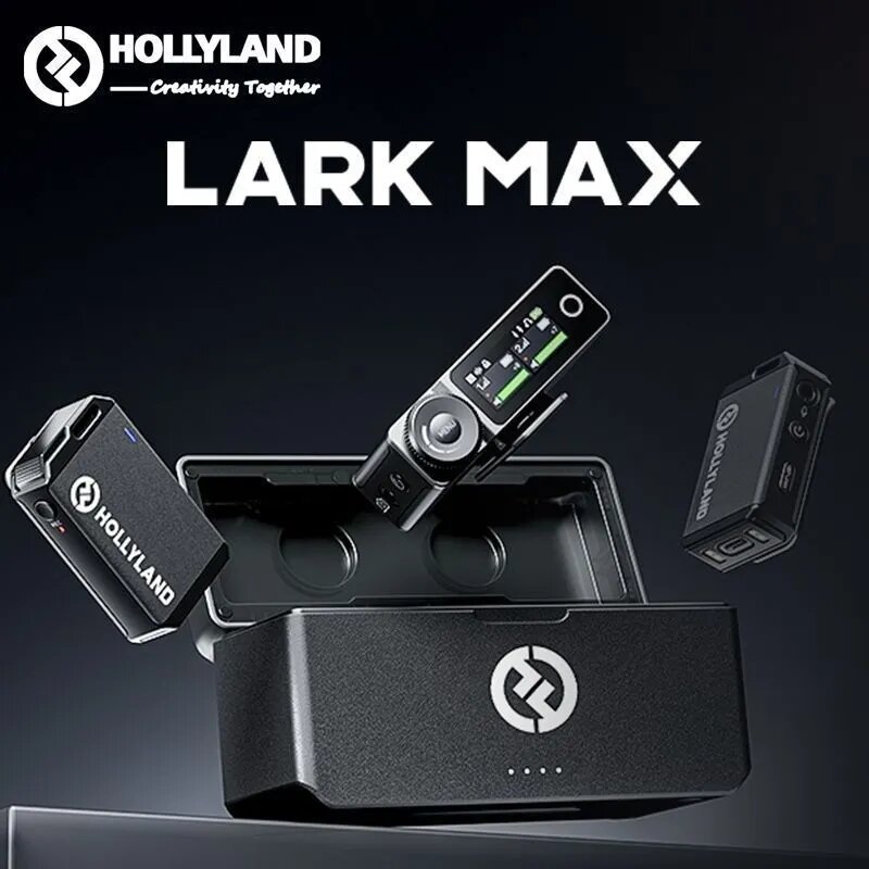 Микрофон Hollyland Lark MAX Duo, цвет: черный