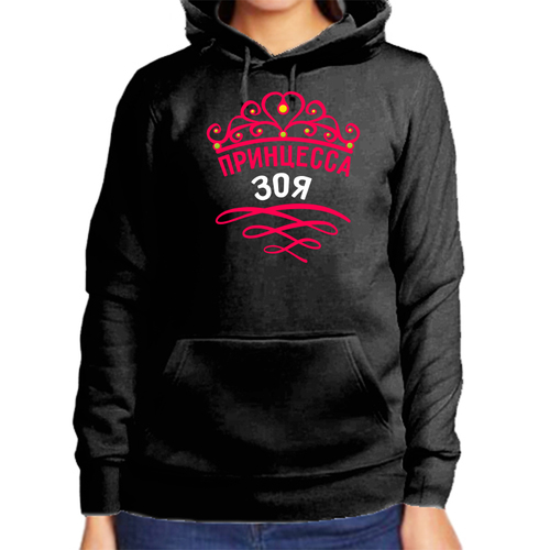 фото Худи, размер m, черный нет бренда