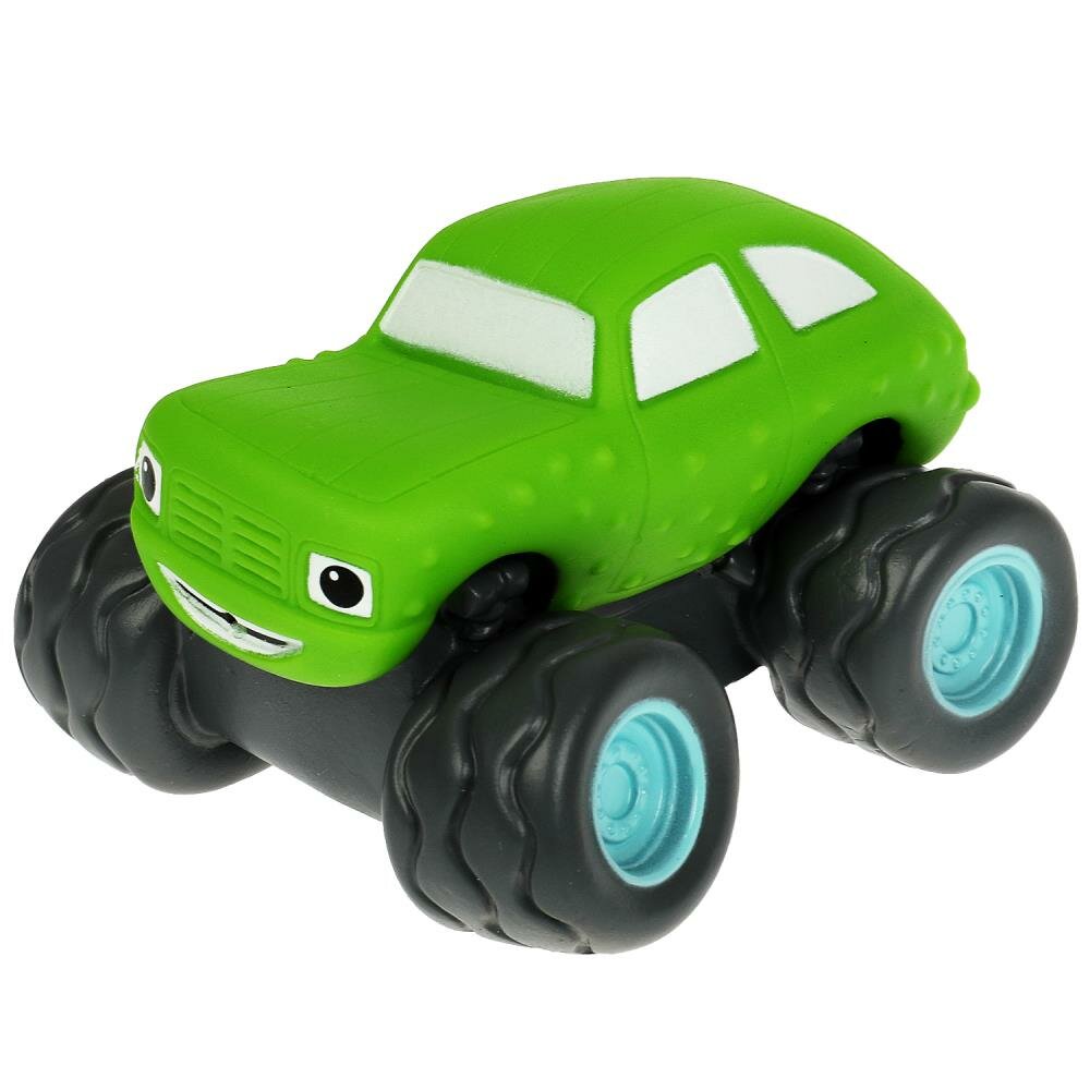 Игрушка пластизоль для ванны 8 см  1шт  сетка Вспыш зеленый капитошка LX ST1703 R