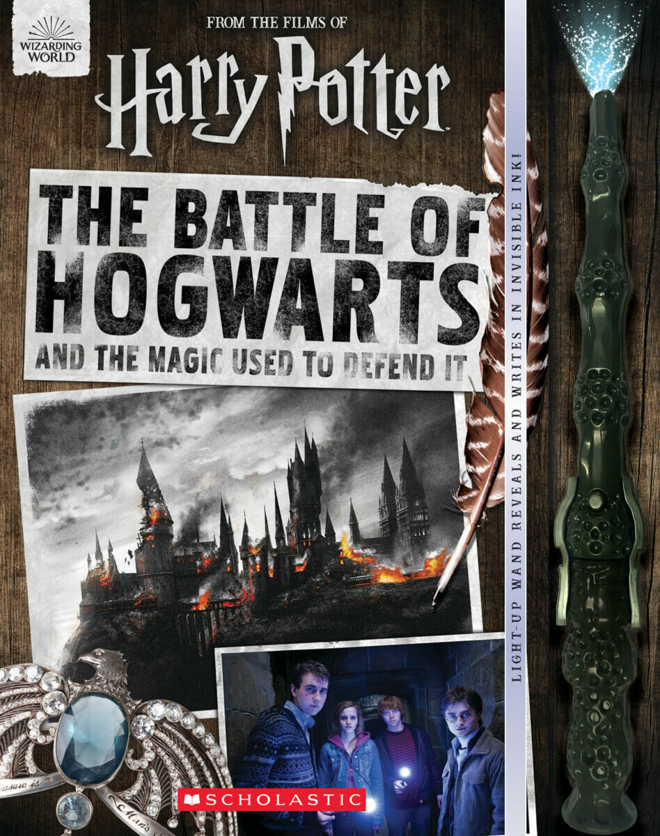 Harry Potter. The Battle of Hogwarts and the Magic Used to Defend It / Spinner Cala / Книга на Английском