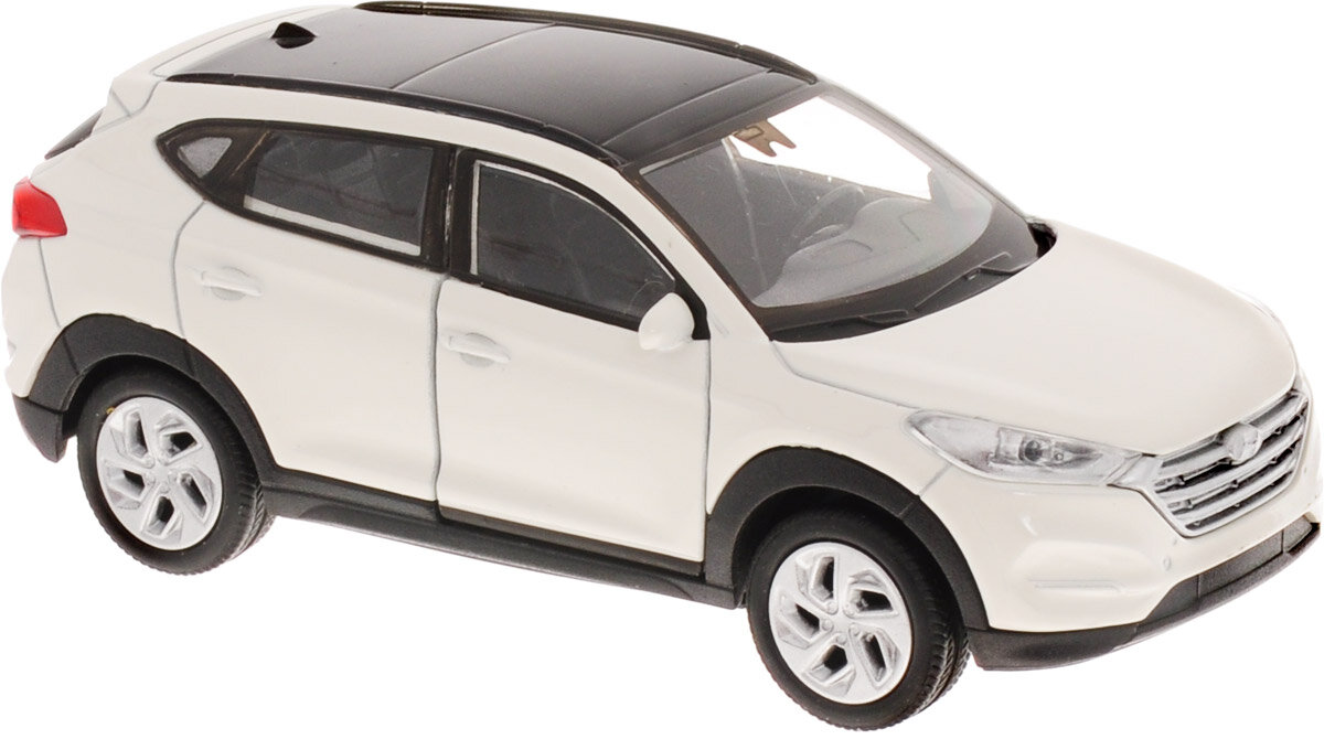 Welly Модель автомобиля 1:38 Hyundai Tucson белый 43718