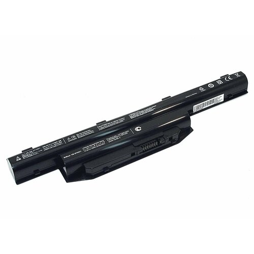 аккумуляторная батарея для ноутбука clevo w650 3s2p 11 1v 5200mah oem черная Аккумулятор для ноутбука Fujitsu LifeBook FMVNBP229 10.8V 4400mAh BP229-3S2P OEM черная