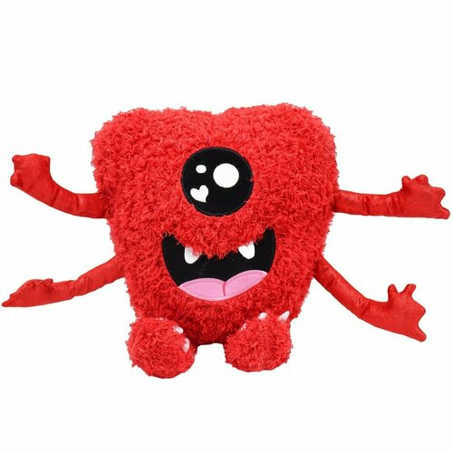 Funky Plush Монстрики- красный персонаж Funky Toys FT5908-10 funky plush монстрики бирюзовый персонаж funky toys ft5908 9