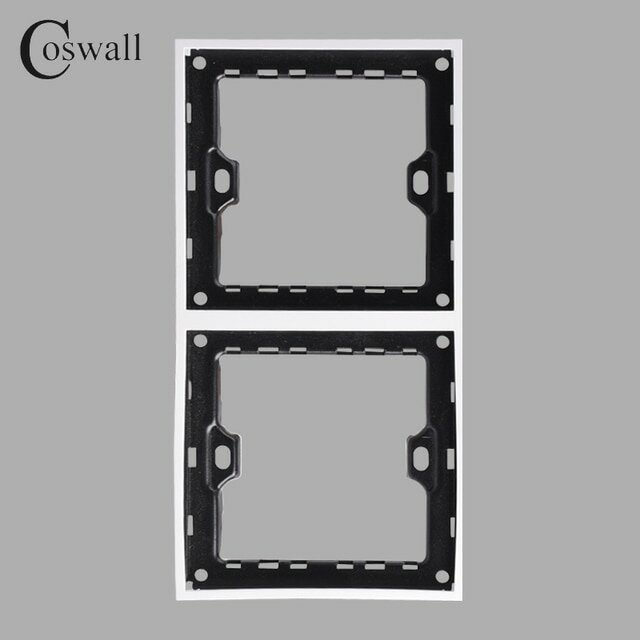 фото Вертикальная стильная рамка Coswall для умных выключателей
