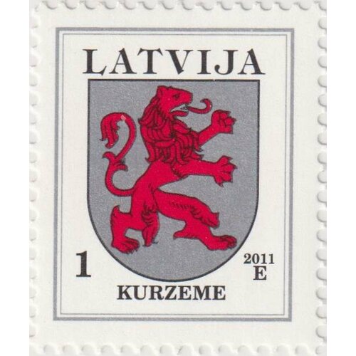 Почтовые марки Латвия 2011г. Гербы Латвии - Курземе Гербы MNH