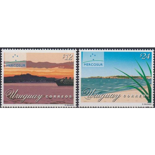 Почтовые марки Уругвай 2002г. Туризм Туризм, Водоемы MNH почтовые марки чили 2021г туризм горы туризм mnh