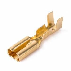 фото Клеммы ножевые неизолированные гнездо 2,8мм 10шт