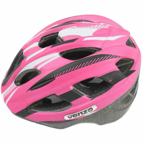 Шлем VENZO VZ20-F26K-001 (розовый) велошлем детский venzo vz20 f26k 001 черно синий one size