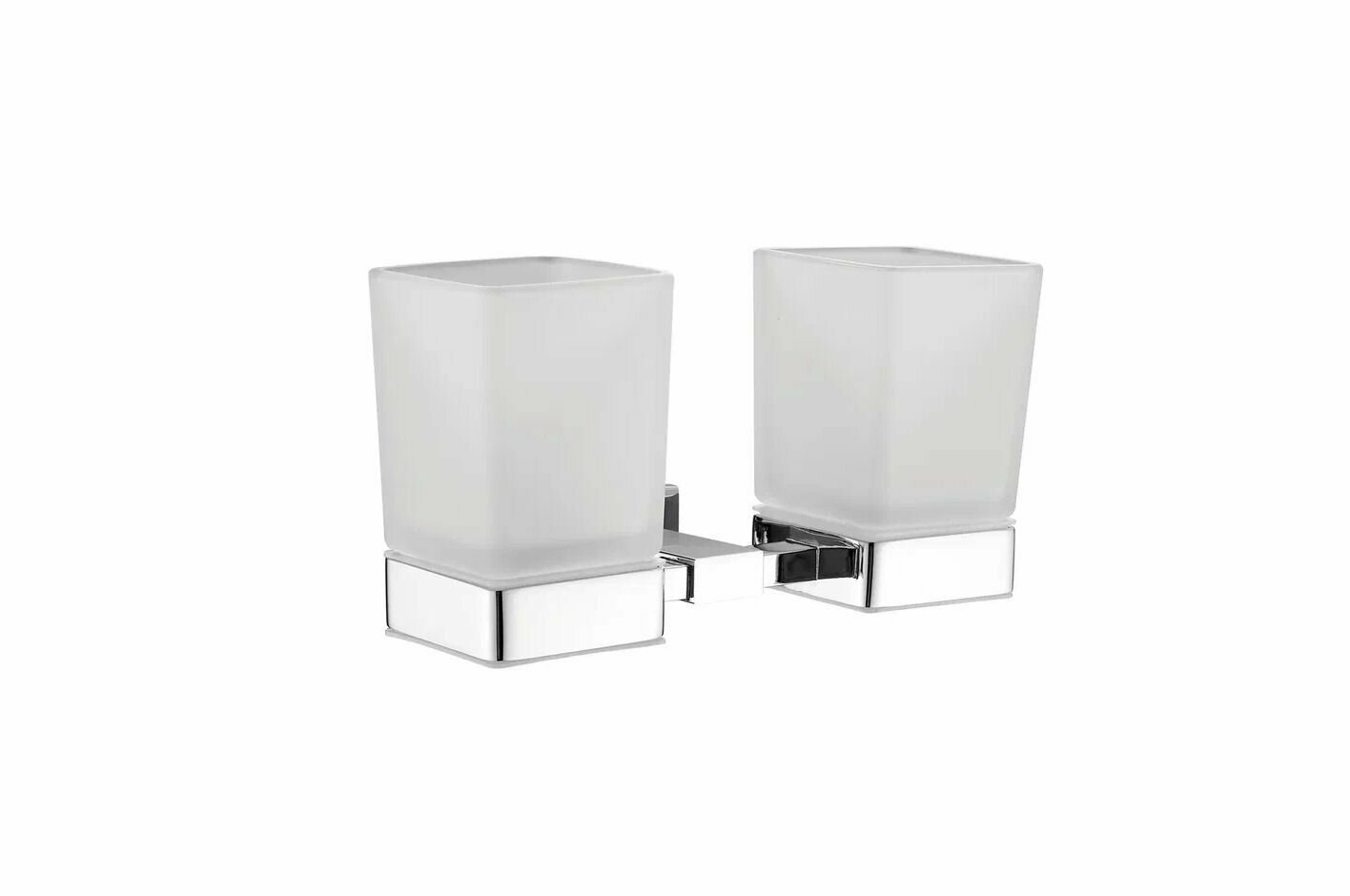 Двойной стакан для ванной Shevanik с держателем SG5622