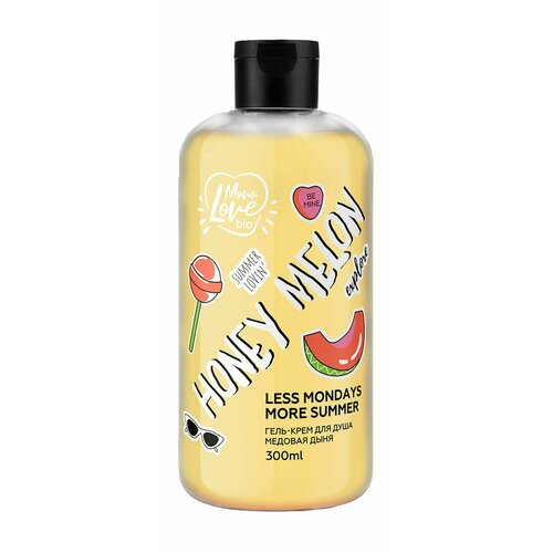 Крем-гель для душа с экстрактом дыни / MonoLove Bio Honey Melon Shower Cream-Gel