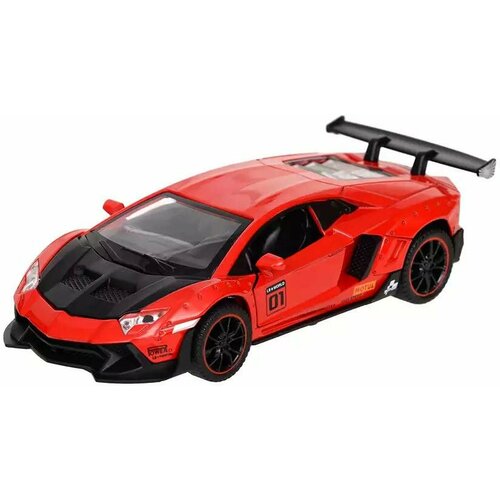 Модель машины Aventador LP700-4 1:32 свет, звук, инерция 32581-1 машинка mjx lamborghini aventador lp700 4 mjx 8538 1 14 31 5 см оранжевый