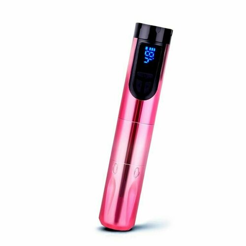 Машинка ручка для тату и перманентного макияжа Yilong Y15 Battery Tattoo Pen Coral Red