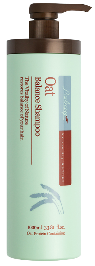 Восстанавливающий шампунь с экстрактом овса, 1000 мл, Labay